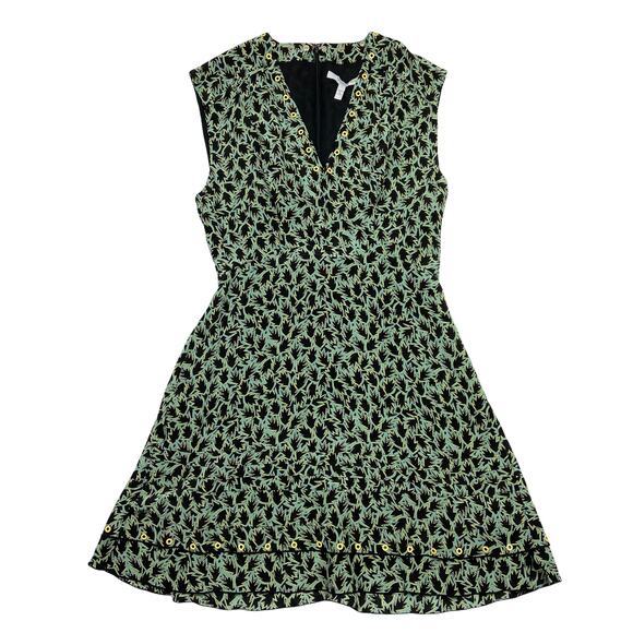 DEREK LAM 10 CROSBY Dresses & Skirts - Derek Lamb 10 Crosby Green Black Dress size 6